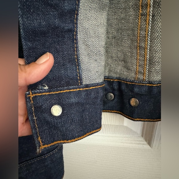 Vintage Levis Big E 70505 0217 Denim Trucker Jacket Size 38 USA Made - Picture 5 of 8